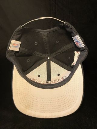 Vintage 90s Chicago Bulls Logo Athletic Diamond Snapback Hat Cap Rare NBA Hat 5