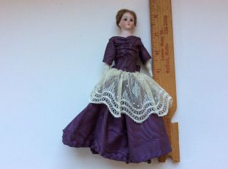 Antique Kestner Dollhouse Doll 8 - 1/2” Tall 2