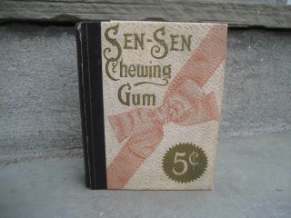 Vintage Sen Sen Chewing Gum Book Store Counter Display