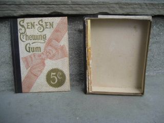 Vintage Sen Sen Chewing Gum Book Store Counter Display 4