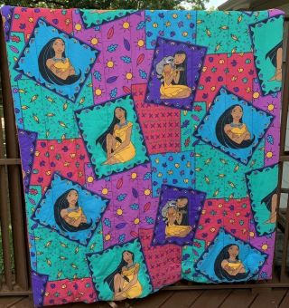 Stains - Vintage Disney Pocahontas Twin Bed Comforter