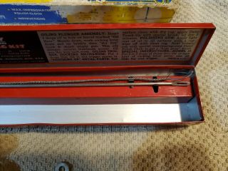 Vintage DAISY BB Gun Cleaning Kit In Tin Metal Box & outer box - DAISY Pendent 5