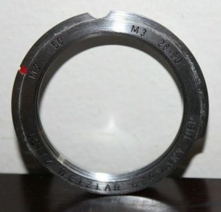 Vintage Leica Irzoo Screw Mount To Bayonet Mount Adapter For 28 - 50mm Lenses