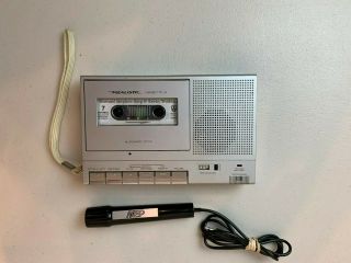 Vintage Realistic Compact Cassette Recorder Player 14 - 812 With Microphone
