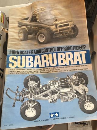 Vintage Tamiya Subaru Brat Rc Frog