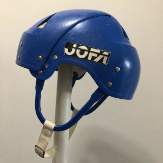 JOFA hockey helmet VM blue vintage classic okey 5