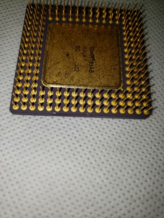 Intel SX911 i486 DX Vintage Ceramic 66MHz CPU Processor A80486DX2 - 66 2