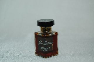 Vintage Jolie Madame Balmain Paris 1/4 Oz Perfume Mini