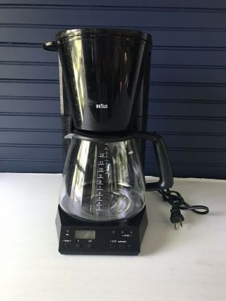 Vintage Braun Germany Flavor Select Coffee Maker - 3116