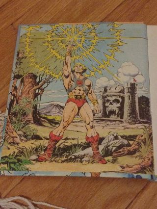 Masters of the Universe Demons of the Deep VTG Comic Book Golden Book Mattel 2