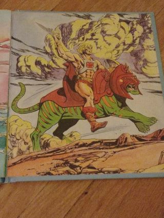 Masters of the Universe Demons of the Deep VTG Comic Book Golden Book Mattel 6