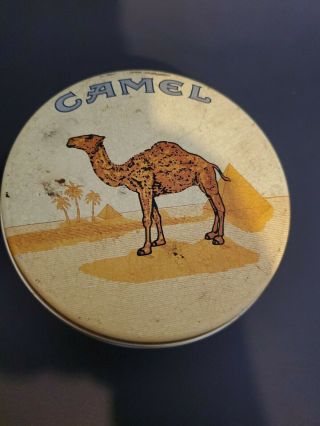 Vintage Camel Zippo Lighter And Tin 4