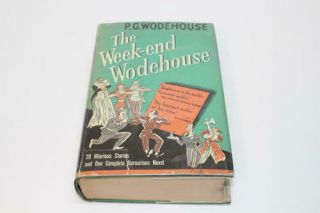 Weekend Wodehouse 1940 Vintage Hardcover Book