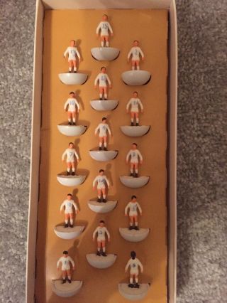 Subbuteo International Rugby Team England R2 00 Scale Players Vintage 2