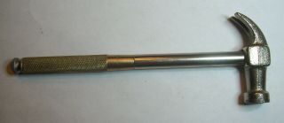 Vintage Gam Nesting Claw Hammer / Screwdriver Set,  Brass & Steel,  Lancaster,  Pa