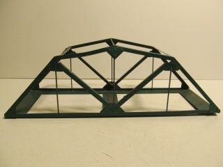 Vintage Tin Model Train Bridge 18”.