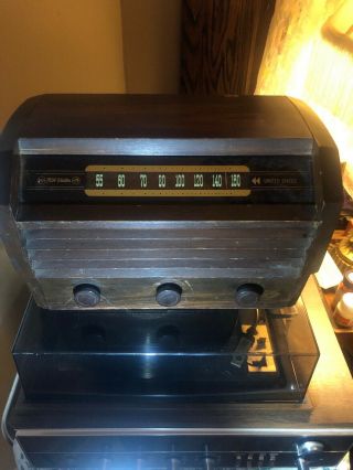 Vintage Rca Victor Model 56x3 Radio Tested; Operational