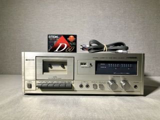 Vintage Fisher Cr - 4013 Stereo Cassette Tape Deck Dolby System (uec)