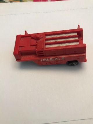 Vintage 1969 Mattel Redline Hot Wheels Heavyweights Fire Truck Trailer Red Line