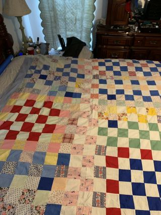 Vintage Quilt Tops Unfinished
