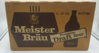 Vintage Meister Brau Beer Box