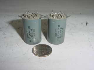 2 Vintage Nos Utc W - 8422 H - 1 O - 2 Tube Amplifier Mic Line Input Transformer Pair