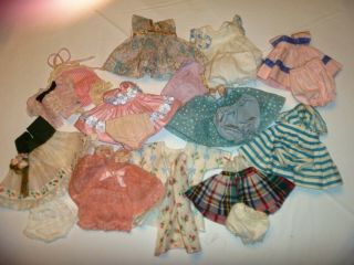 Vintage Vogue Doll Clothes And Some Others For Ginny,  Muffie,  & Alex