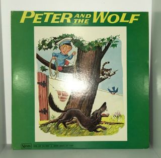 Peter And The Wolf Vintage Vinyl Lp Record Album