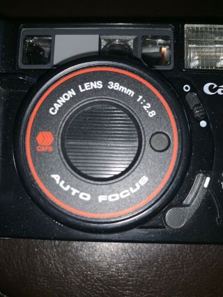 Vintage Canon AF35M II Sure Shot Autoboy 2 Camera W/box 4
