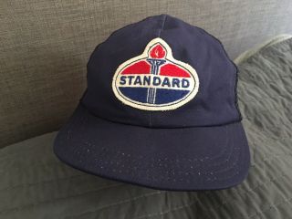 Vintage Standard Oil Cap Hat Baseball Gas Union Made