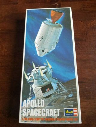 Revell Apollo Spacecraft 1/96 Scale Plastic Model Kit Vintage H1836