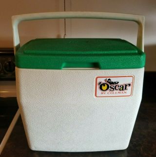 Vintage Coleman Oscar 16 Quart Cooler/ Ice Chest - June 1981 -