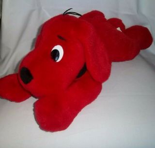 Scholastic 20 " Plush Clifford The Big Red Dog Vtg Red Large Stuffed Animal Big