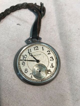 Vintage Waltham Pocket Watch Antique And Repair Only Nonworking