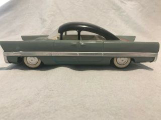Vintage tin plate 1950 ' s sedan friction drive Lincoln,  Dodge,  Futura ? 2