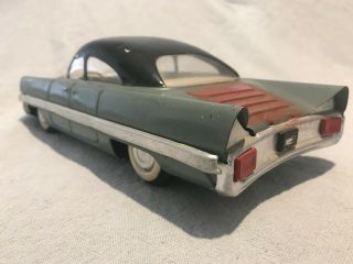 Vintage tin plate 1950 ' s sedan friction drive Lincoln,  Dodge,  Futura ? 3
