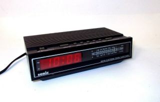 Sonic Space - Saver Am/fm Alarm Clock Radio - Snooze - Battery Backup - Great