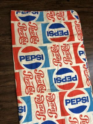 Vintage Pepsi Soda Pop Advertising Sleeping Bag Camping Man Cave Wall Hang Art 4