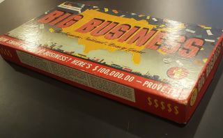 Vintage BIG BUSINESS Board Game 1954 TRANSOGRAM 3