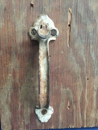 Antique Vintage Rustic Barn Door Handle Thumb Latch Cast Iron Hardware 3