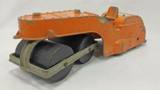 Hubley Orange Steam Roller Vintage 1950s Die - Metal Vintage