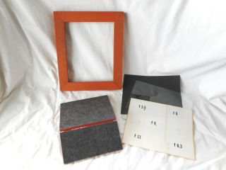 Wooden Contact Printing Frame - 8x10 - No Name - Vintage Darkroom - - 2