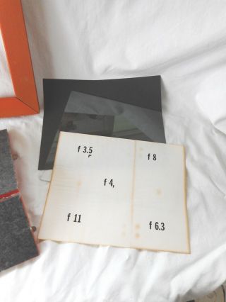 Wooden Contact Printing Frame - 8x10 - No Name - Vintage Darkroom - - 8