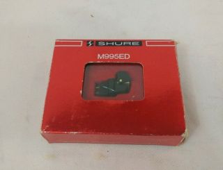 Vtg Shure M995ed M95 Turntable Cartridge In Red Box