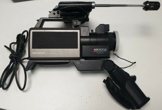 Vintage Olympus Color Video Camera Vx - 301 W/ Viewfinder,  Microphone