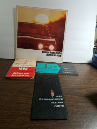 Vintage Car Sales Brochures Oldsmobile