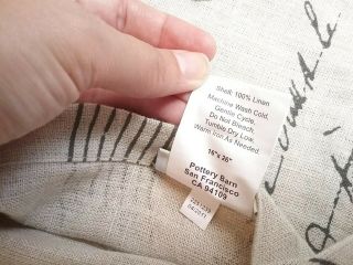 NWT Pottery Barn Accent Pillow Cover 16 - 26 