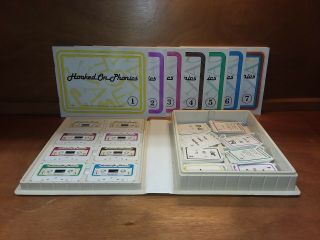 Vintage 1993 Hooked On Phonics Cassettes Gateway Educational Workbooks Complete