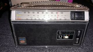 Ge Transistor Radio P - 1990a Shortwave Am Fm Radio Vintage General Electric