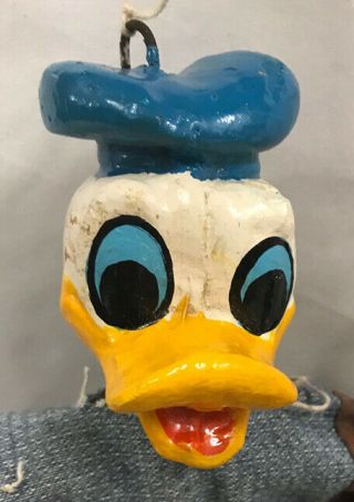 Donald Duck,  Daisy Puppets,  Vintage 2